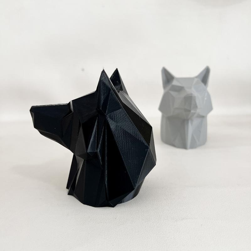 Wolf Shape Trailer Hitch Cover Christmas Hat Gas Mask 3d Printed Trailer Hitch Ball Cover Prevent Receiver Tube From Rusting