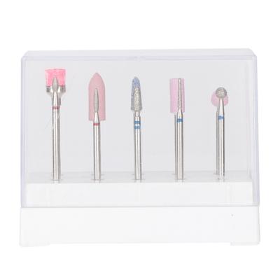 10pcs  Set Nail Drill Bits File Grinding Head Set Electric Manicure Pedicure Nail Art Tools