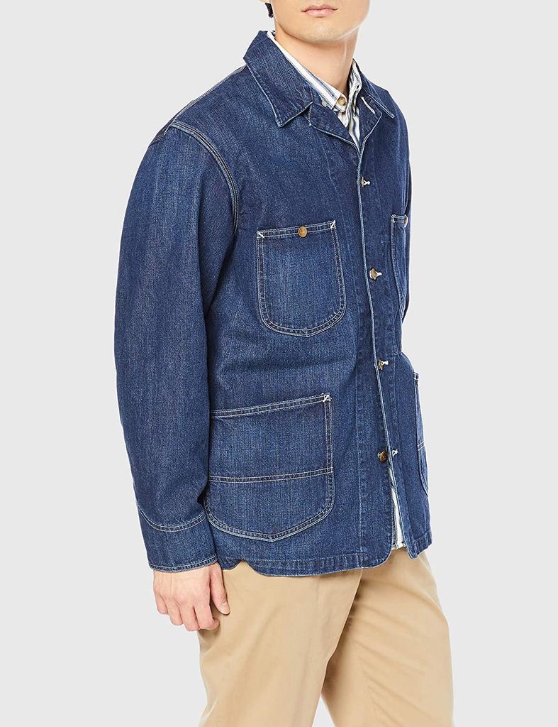 Outer Coverall Denim Loco Jacket Blouson LT0659 Blue [Lee]