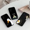 Little Cute Duck Phone Case For Samsung S25,S24,S21,S22,S23,S30,Ultra,S20,Plus,Fe,Soft Silicone Black Cover