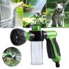 Adjustable High-pressure Sprayer Nozzle Hose Dog Shower Gun Pet Wash Cleaning Bath Water Foam Soap Sprayer Dog Clean Tool