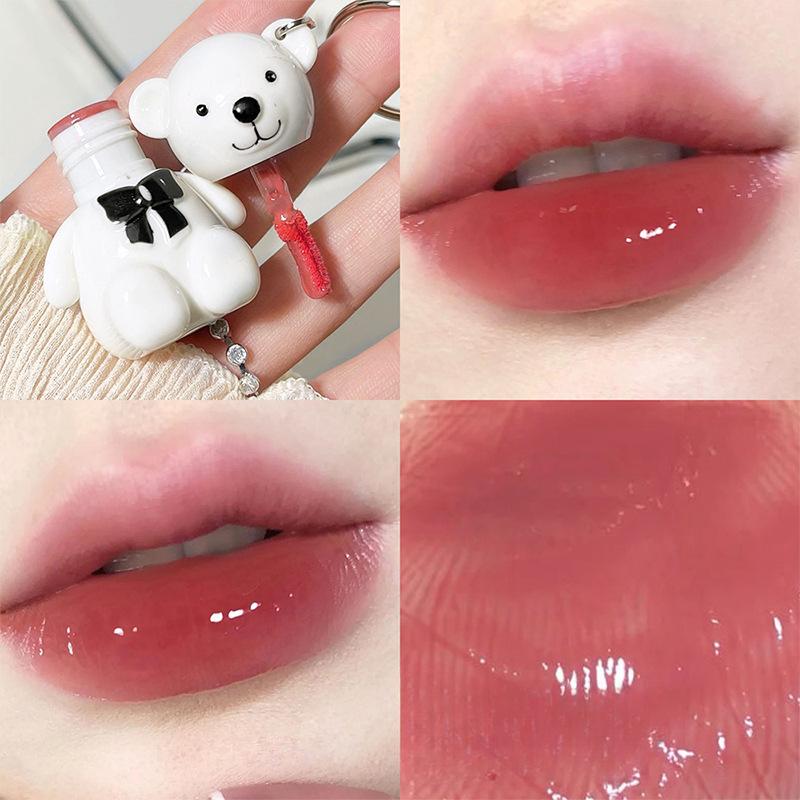 Mirror Hydration Lip Glaze Lasting Moisture Lip Honey Doodle Lips Lipstick Makeup