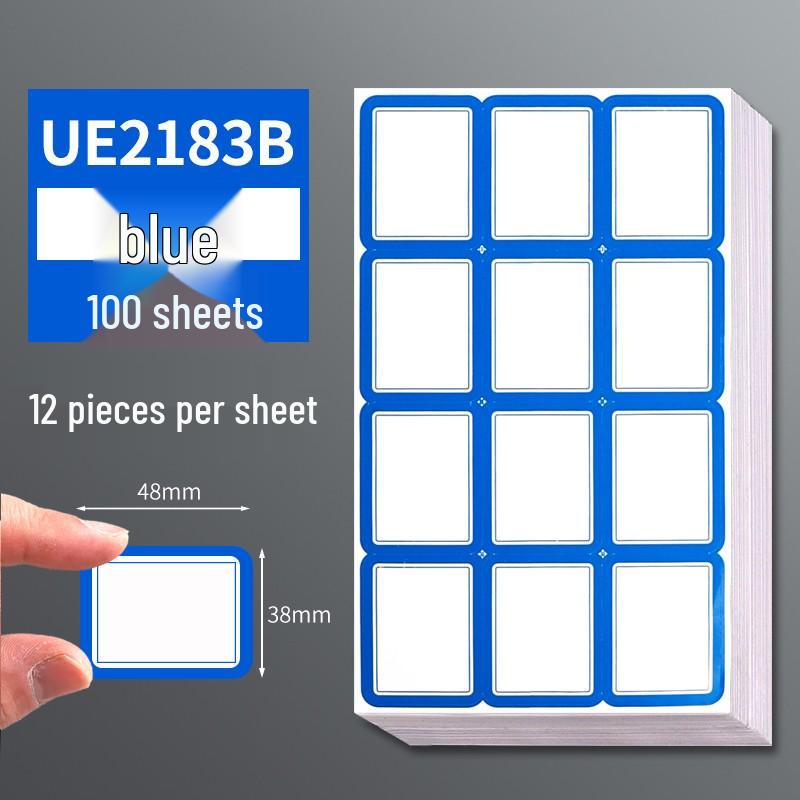 Roztomilé vodotěsné samolepicí poznámkové samolepky - Malé ručně psané štítky