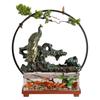 Chinese-style flowing water ornaments landscape fish tank living room small fountain waterfall creative home decoration