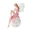 Angel Figurine Desktop Decor Resin Craft for Living Room And Bedroom