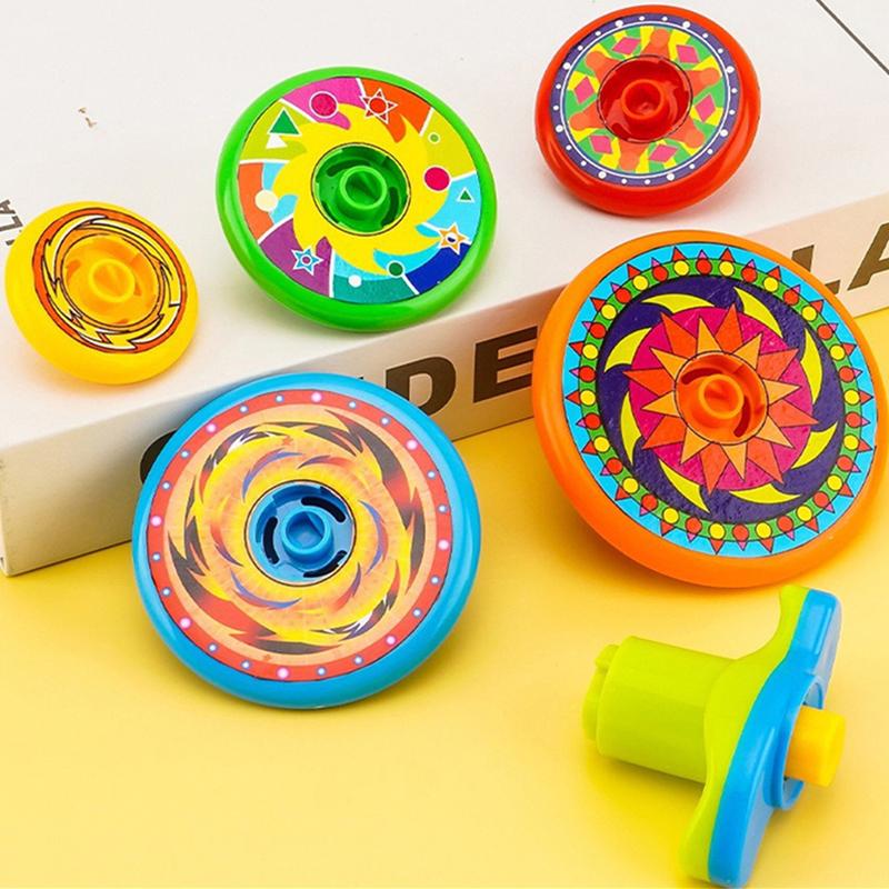 

Kids Stacking Gyro Toys Dazzling Multi-Layer Spinning Fun Flavour Launcher Boys Spinning Funny Toys Children Toy Birthday Gift