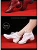 Kanghua Women's Soft Sole Cowhide Height-Increasing Dance Shoes for Modern and Square Dance - Summer Collection