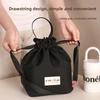 Large Capacity Lunch Box Bag Waterproof Insulated Bag Portable Thickened Handbag for Students And Office Workers