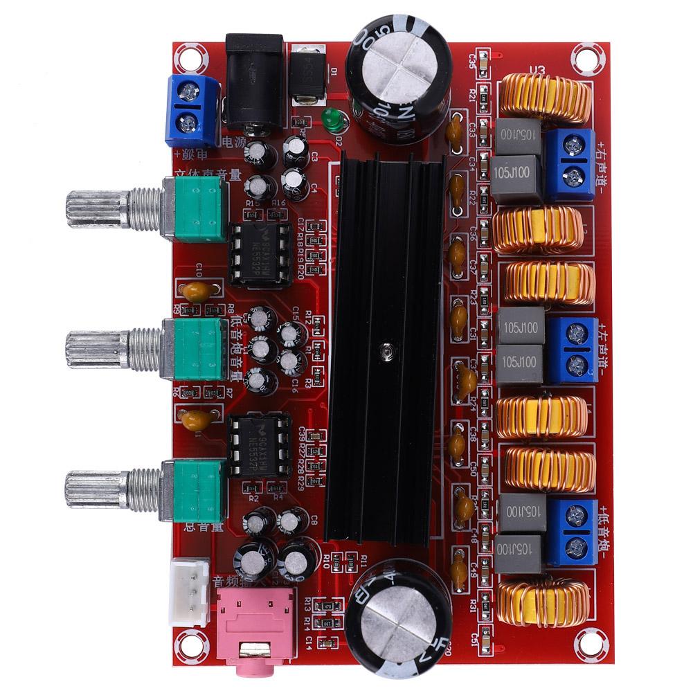 TPA3116D2 2.1 Channel Digital Audio Power Amplifier Board 2x50W+100W 12V 24V