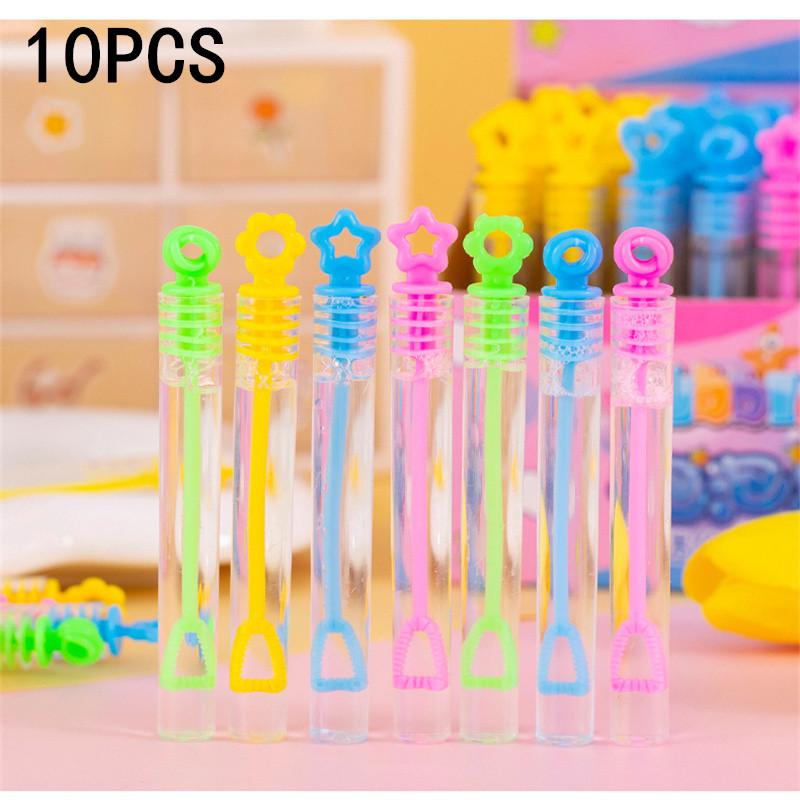 New 1/5/10/48pcs Mix Color Mini Cute Bubble Tube Kids Toy Birthday Party Favors School Gifts Wedding Guests Souvenirs For Kids