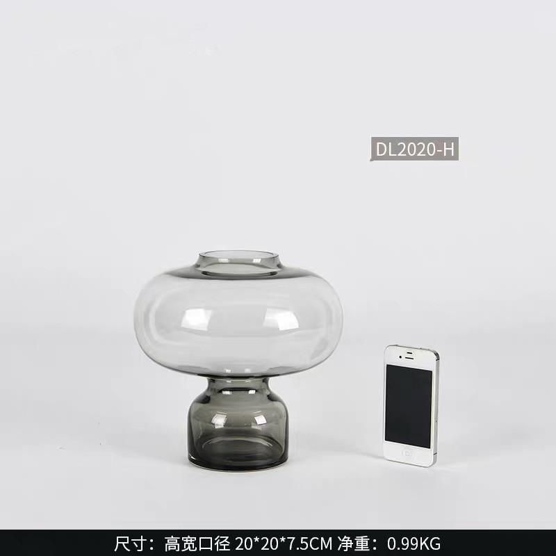 

Luxury Glass Vase Office Table Home Design Funky Aesthetic Minimalist Living Room Transparent Vase Office Modern Home Item