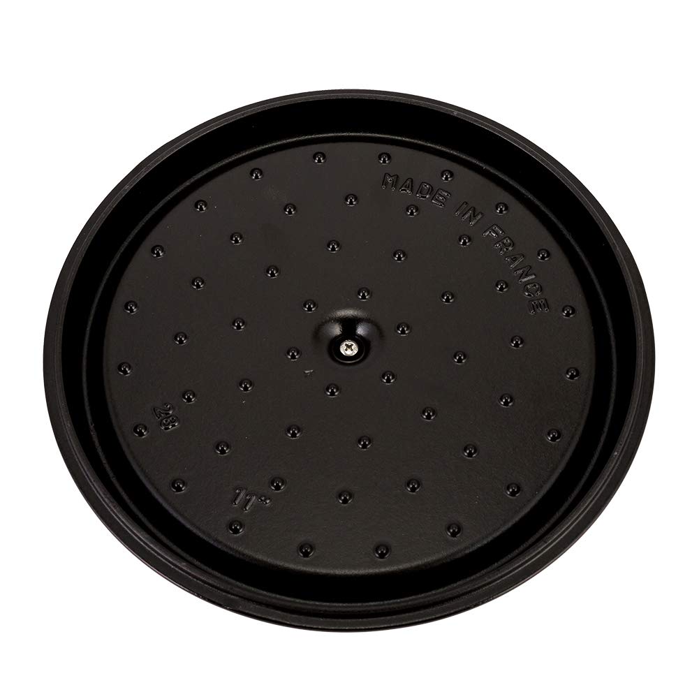 Staub Pico Cocotte Round 28cm Grenadine Red 1102887 Enameled Pot Rund Brater Grenadine Red Pico Cocotte Stylish Pot Pan Cookware Kitchen Supplies