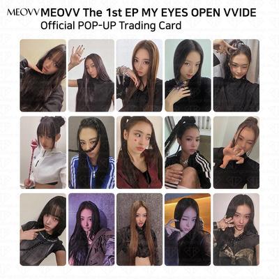 The 1st EP Album My Eyes Open Wide Official POP-UP MD Trading Photocard