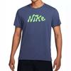 Nike Dri-FIT UV Miler Studio'72 Short Sleeve Running Top 'Blue' Men's FB7947-491