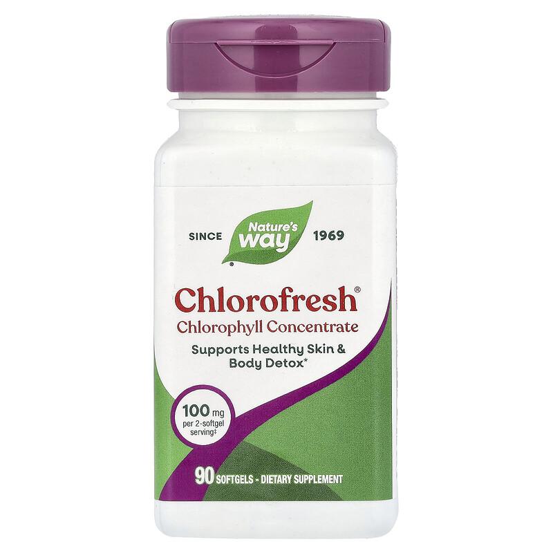 Chlorofresh®, Chlorophyll Concentrate, 90 Softgels (50 mg per Softgel)