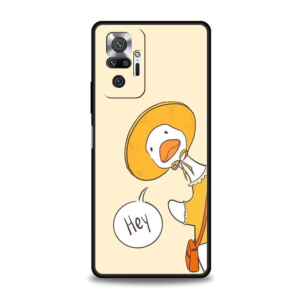 Phone Case For Xiaomi Redmi Note 14 13 12 Pro Plus 5G 9S 9 10 11 4G 14C 13C 12C 10C 9C 9A Yellow Duck Soft Cover