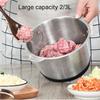 250W 2L/3L Food Grade Stainless Steel Electric Meat Grinder 220V Food Grinder Crusher