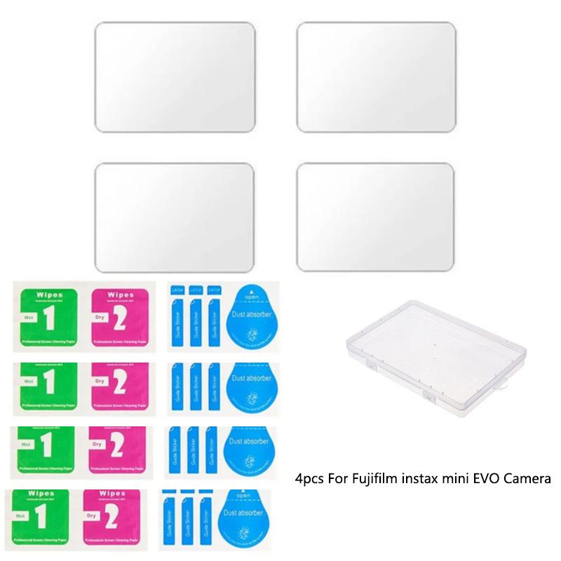 For Fujifilm Instax Mini EVO Camera LCD Display 9H Tempered Glass Screen Protector Protective Glass Film Protection Accessories