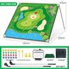 Children's Thickened Golf Mat Set: Indoor/Outdoor Play with Clubs