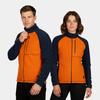 Primaloft Unisex Alpinus Bjoreio Sweatshirt, Navy Blue And Orange Fn11847 Size