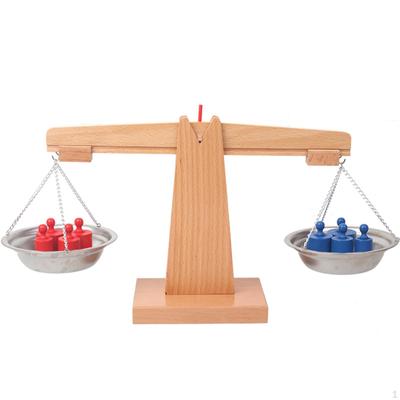 Zählspielzeug Montessori Tragbares Mathe-Gleichgewichtsspiel für Geburtstagsgeschenk Schlafzimmer