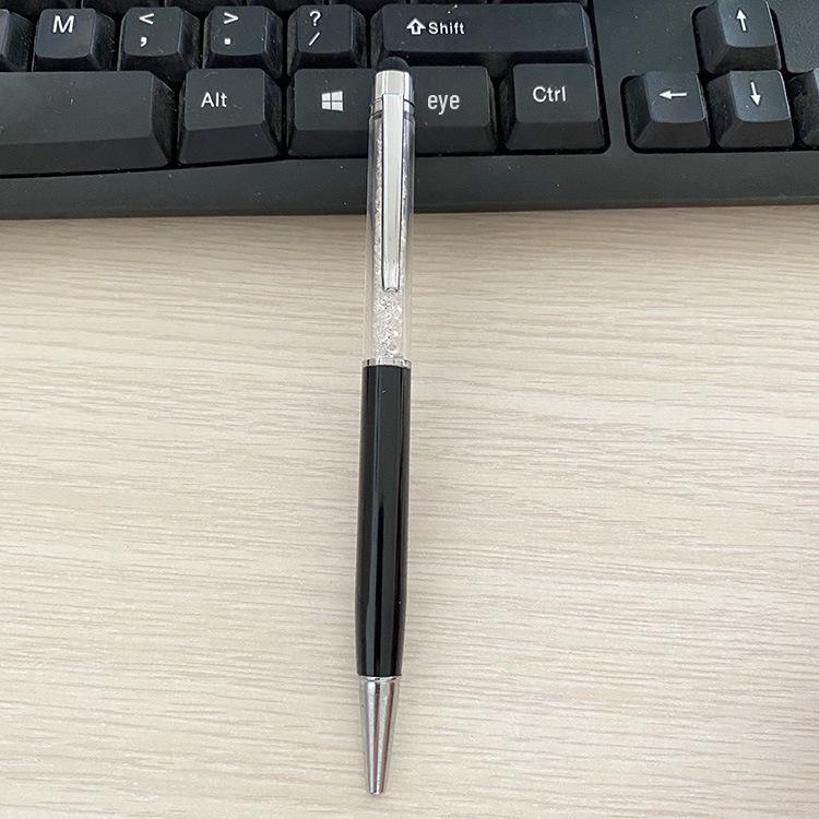 Sailai Crystal Diamond Metal Ballpoint Pen - Twist Design with Customizable Logo Option