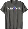 Thyroid Cancer Awareness Ribbon Survivor Symbol Gift Unisex T-Shirt