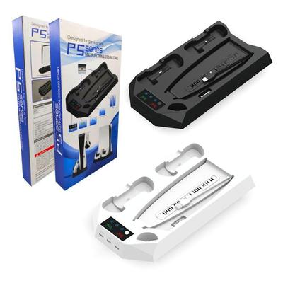 Chladicí držák a multifunkční nabíjecí stojan pro PS5 Pro/Slim