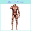 Euro Fantasy Herren Bodybuilding Kostüm mit Polyester Spandex für Tanzshows