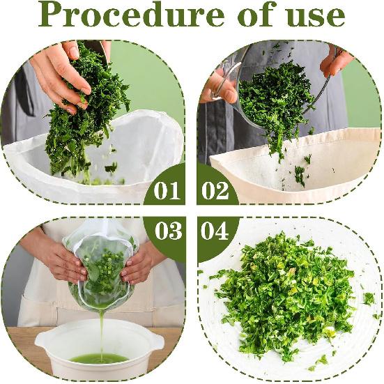 6 Pcs Cheese Cloth Bags for Straining Nut Milk Bag Bowl-Shaped Reble Nylon Cheese Cloth Filter Bag Fine Mesh Multi-Purpose Food Filter Bags for Nut