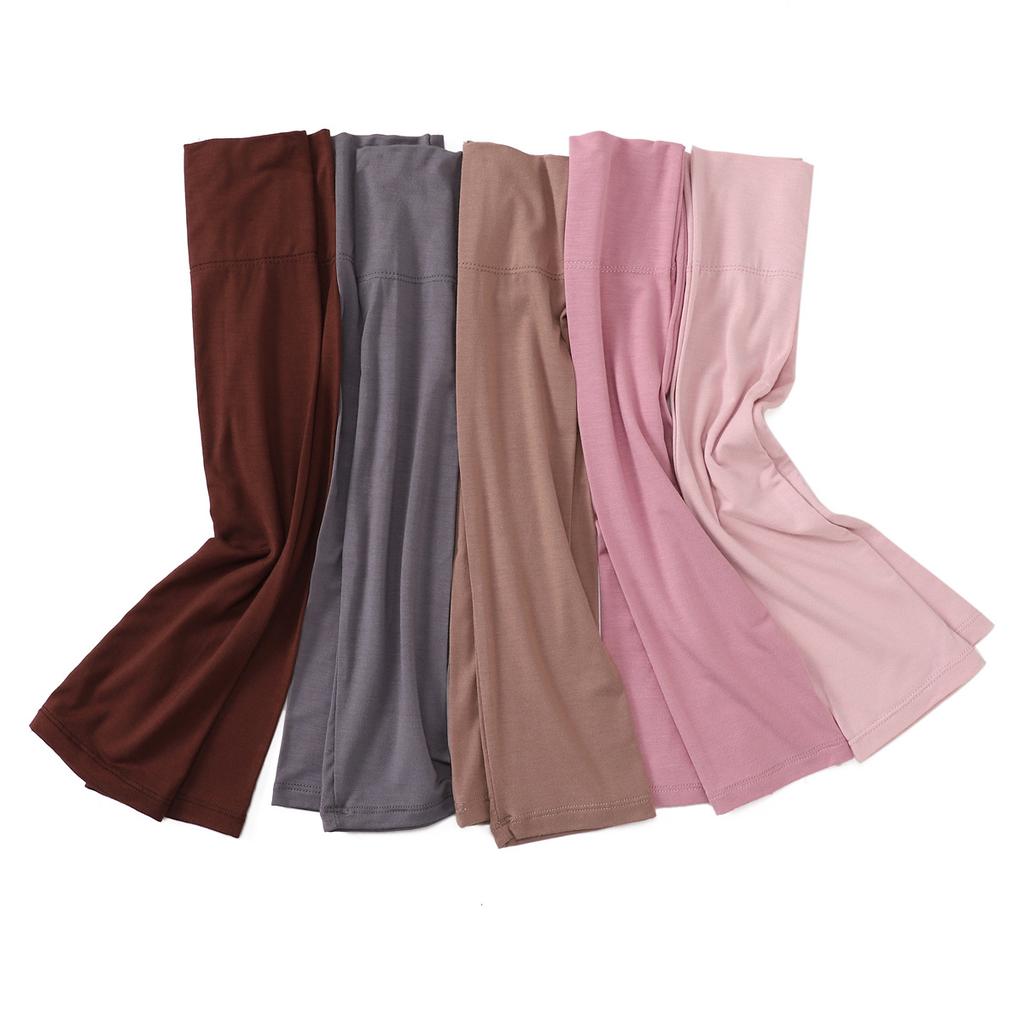 Summer New Cool Modal Cotton Arm Warmers For Women Girls Soft Driving Sunscreen Long-Sleeved Outdoor Solid Color Riding Sleeves