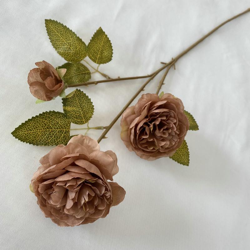 Rhododendron Artificial Flower Wedding Hotel Restaurant Decoration Desktop