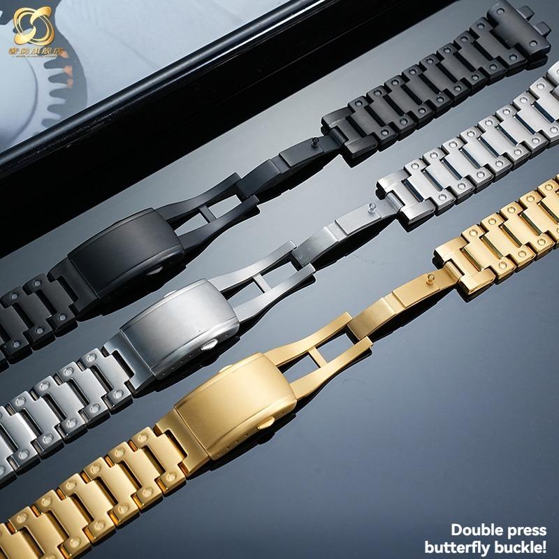 For G-SHOCK Casio Small Silver Block 3459 GMW-B5000 Modified Lightweight Titanium Alloy Strap Case High-Quality Accessories