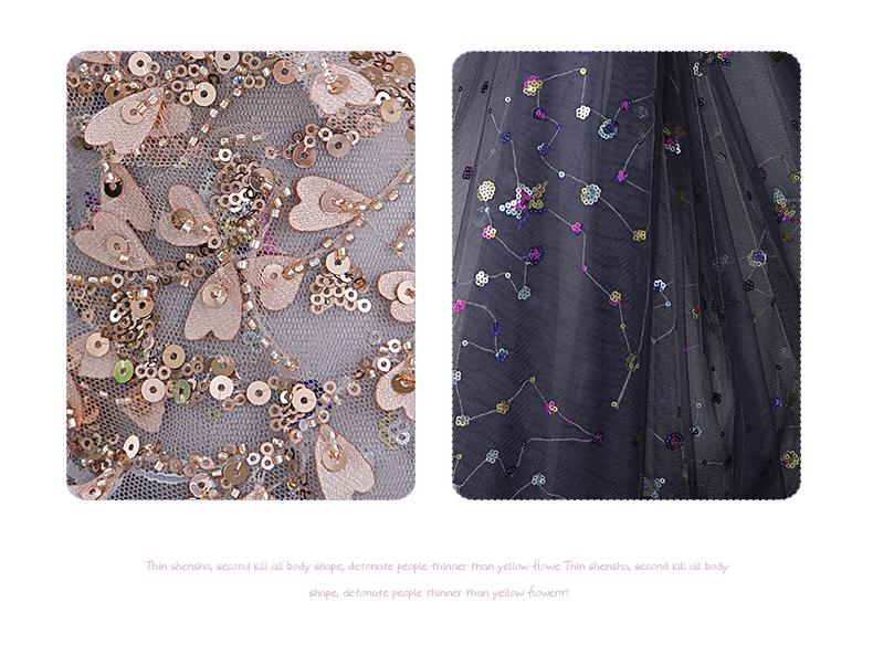 2025 Summer New Style Girls' Puffy Yarn Fashionable Wedding Runway Host Formal Dress