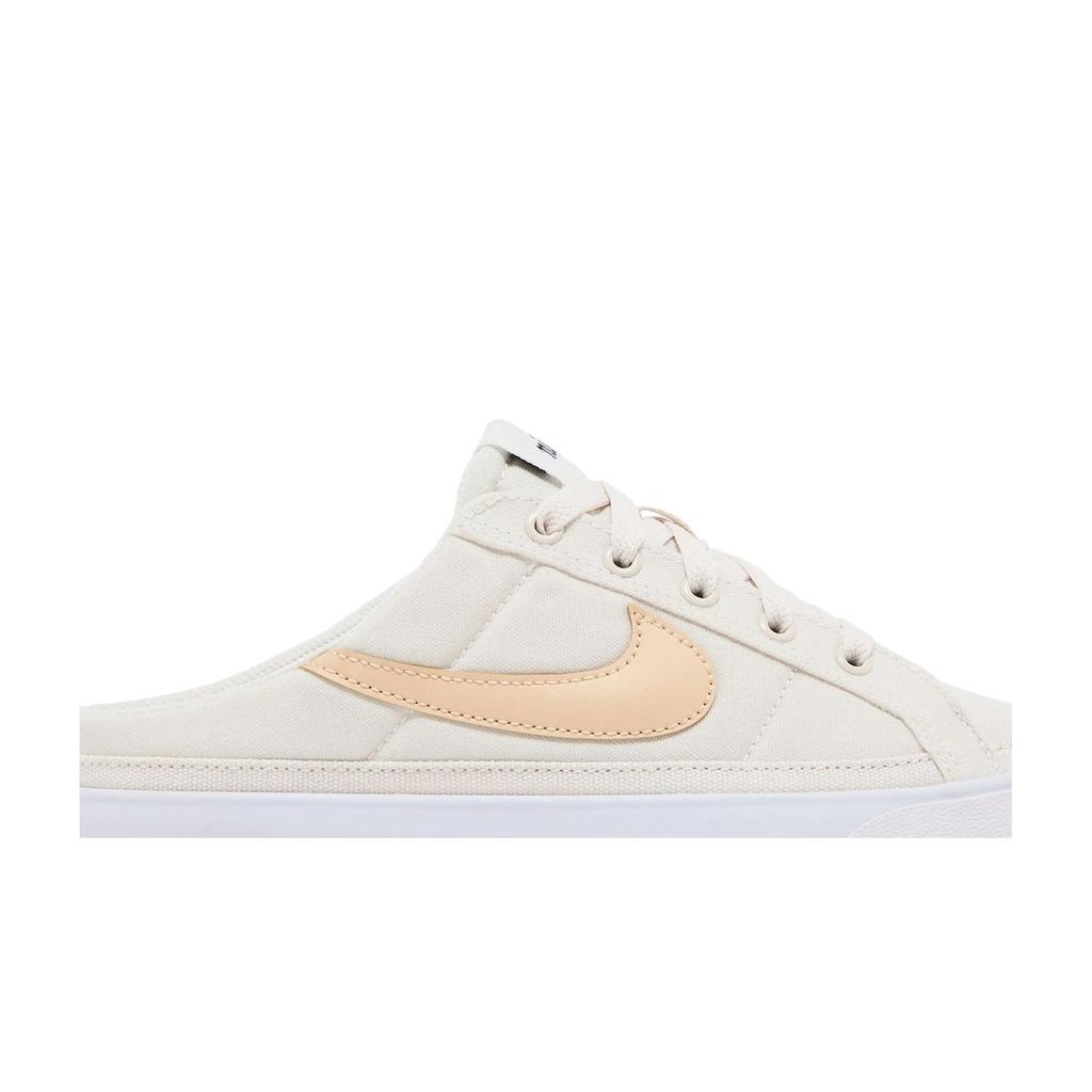 Nike Womens Court Legacy Mule 'Phantom White Onyx' (women's Sizes) Phantom / White / Black / White Onyx Skate Shoes DB3970 002