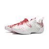 Men's Sneakers Li-Ning BadFive 6 Basketball Shoes Men's Low-top Standard White/Fiery Red