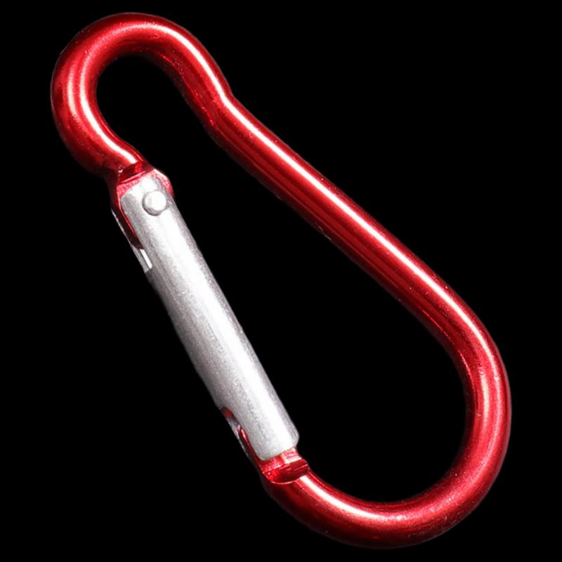 Colorful Gourd-shaped Aluminum Carabiner Keychain