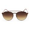 Lunettes de soleil - Italia Independent - 0221-092-000 - Métal - Marron - Protection catégorie 2