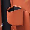 Multi-Purpose Universal Car Seat Back Trash Can with Cup Holder Storage Box & Drink Holder for Door Seat Interior Organizer
