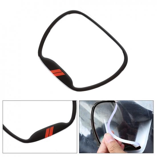 Car Steering Wheel Trim Cover Ring Decor Black For Dodge Challenger/Charger 15+