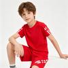 1 to 12 Years Boys Sport Suit Black Red Blue Child Boy Sportswear Football Basketball Clothes Sets T Shirt and Shorts Tracksuit