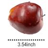 12PCS Artificial Apples Fake Lifelike Fruit Realistic Decoration Party Festival Wedding Kitchen Home Decorative Gifts