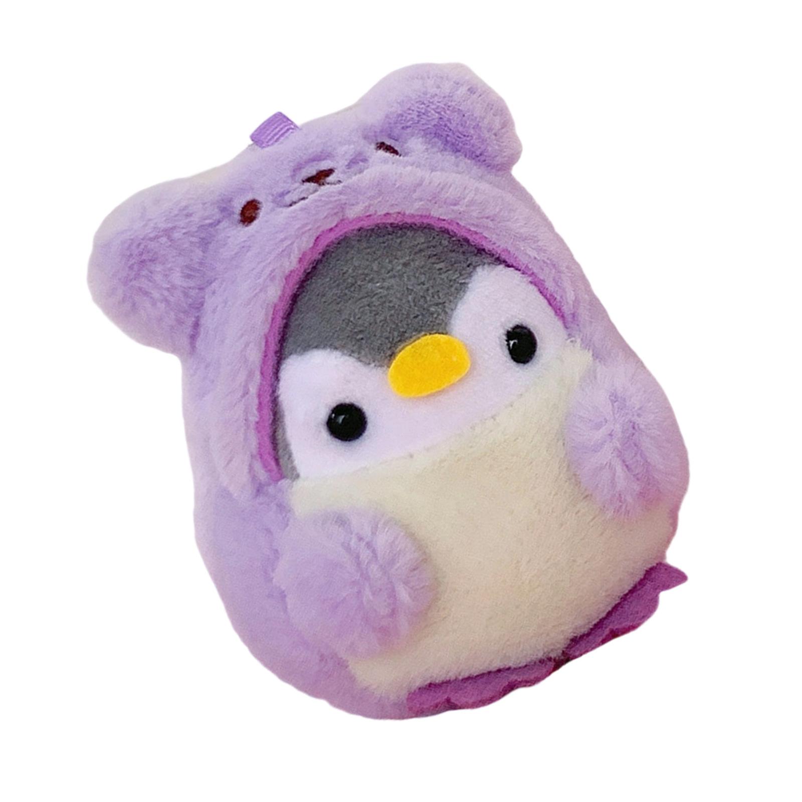 

Penguin Doll Keychain Bag Pendant Charm Plush Doll Toy Car Keychain Christmas Gifts Phone Ornaments for Womens Girls