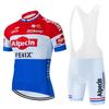 Alpecin Pro Cycling Jersey Men Short Sleeve Breathable Quick Dry Performance Bike Shirt
