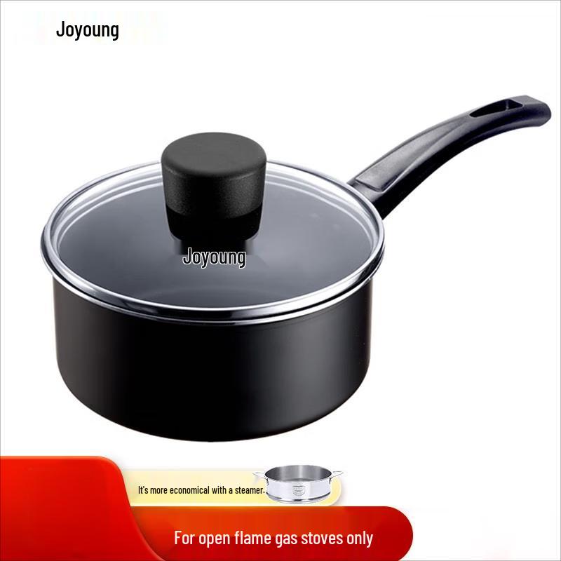 Joyoung Non-stick Aluminum Milk Pot with Steamer