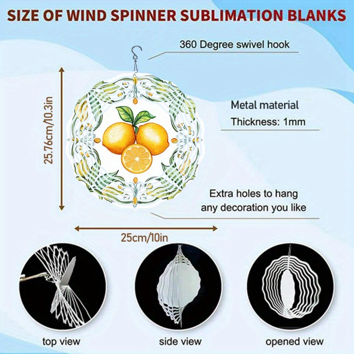 

Лимон Апельсин Лист Узор Ветряной Спиннер Сад Патио Украшение 3D Кинетическое Искусство Подвесной Вращающийся Колокольчик Ветра с Вращением на 360 градусов