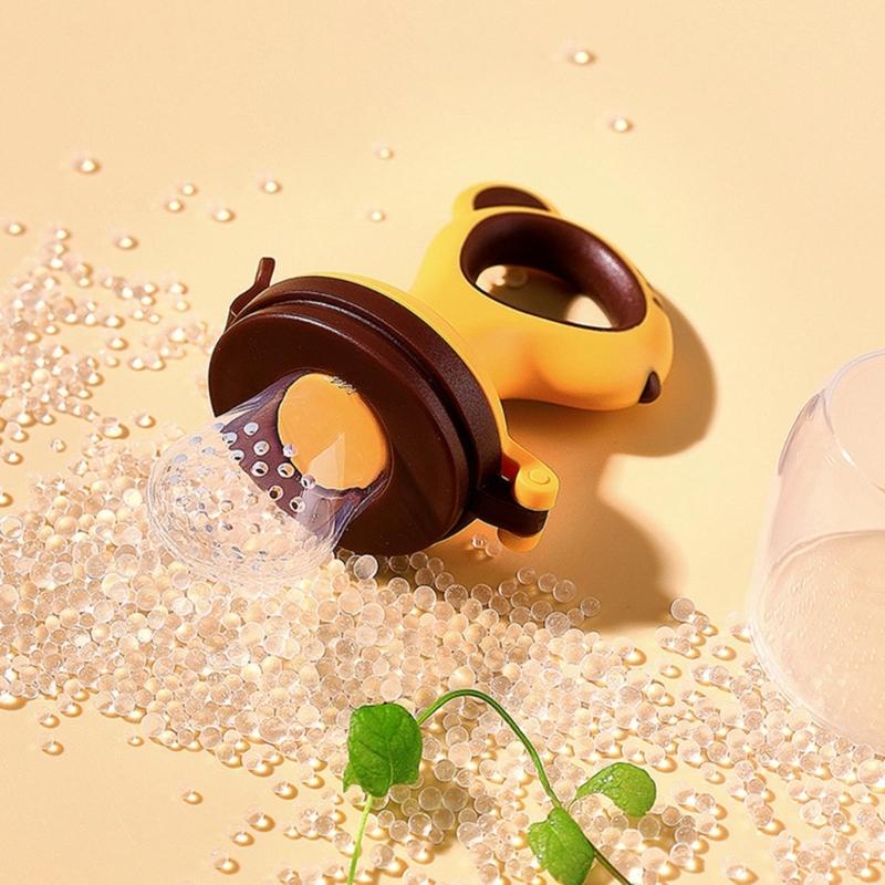 Cute Baby Dummy Pacifier Fresh Food/Fruit Feeder Feeding Nipple Weaning Teething Nipple Teat Pacifier Teether Soother