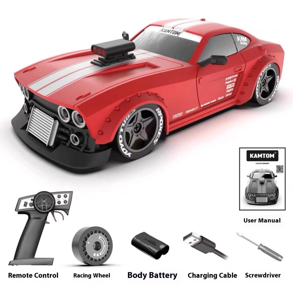 Hot Kamtom Km3299 1/32 Rc Car 4wd High-Speed Remote Control Drift Car With Gyro Professional Adult Racing Car Toys Gift