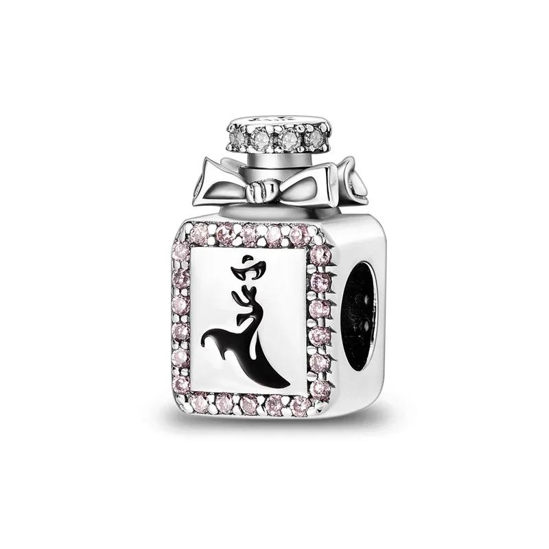 copper Fashion High Heels Lipstick Dress Perfume Bottle Life Collection Charm Bead Charms Bead Charms Compatible With Pandora Authentic Bracelets Do I