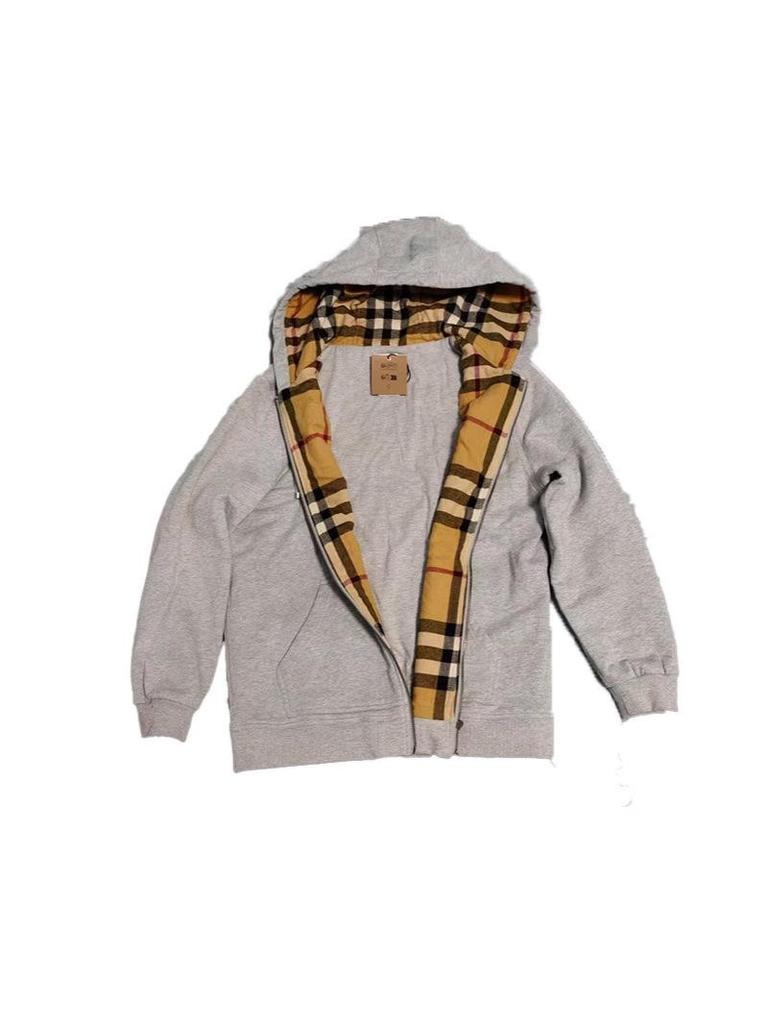 Unisex grenzüberschreitender europäischer/amerikanischer/britischer Stil Kapuzen-Reißverschluss-Strickjacke
